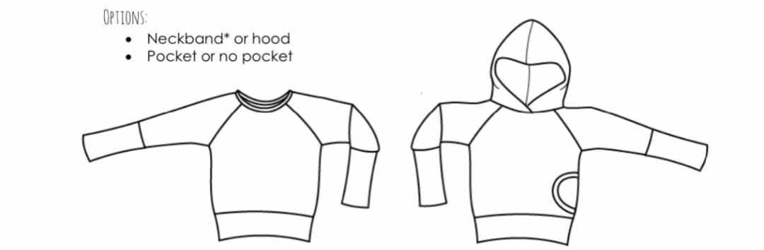 Wool- gwm Pullover or hoodie (Merino wool rib)