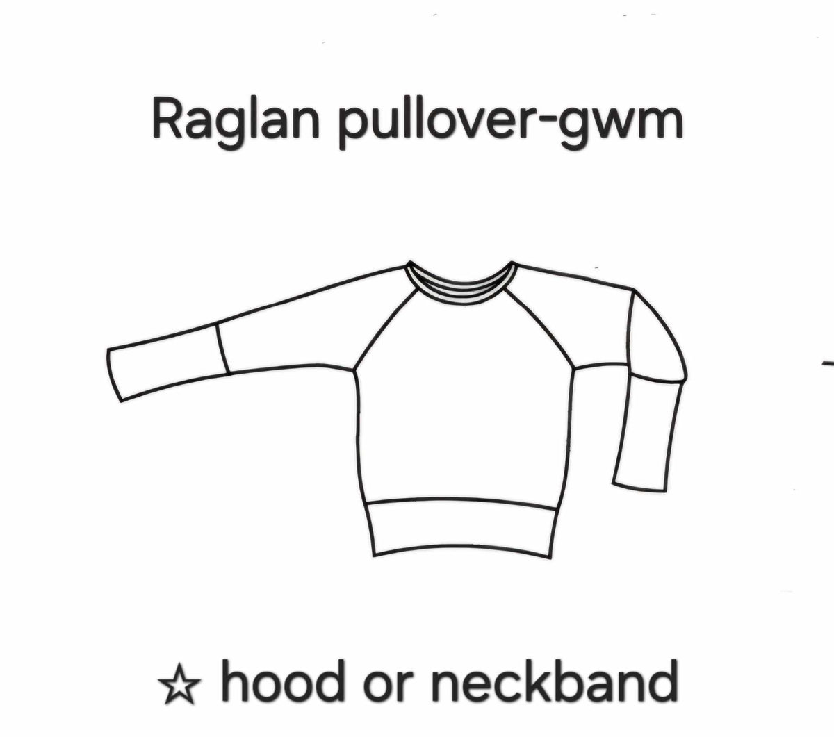 Wool Jersey- GWM Raglan