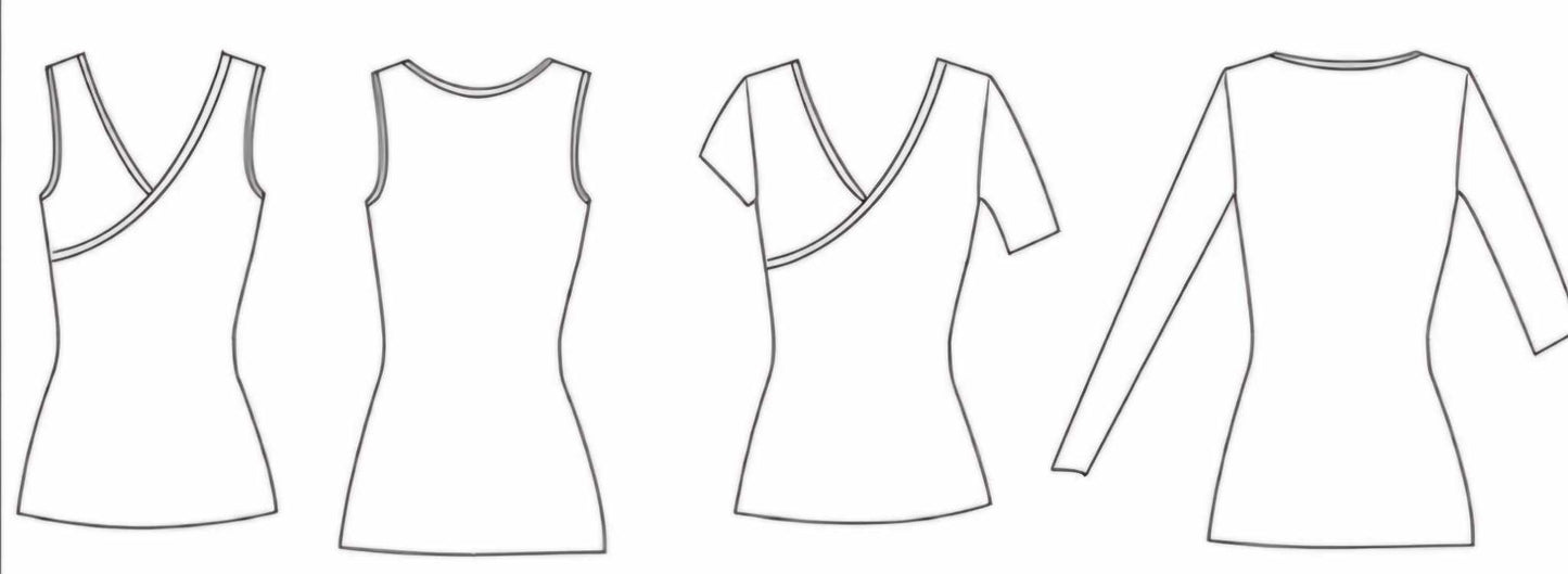 Wool Jersey/finland - Women's Crossover Top/Tunic