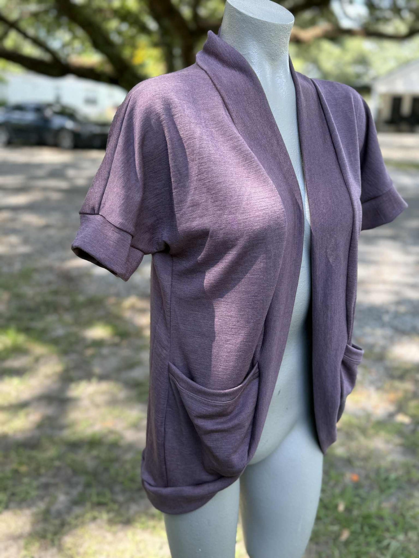 Wool Jersey/finland- Womens Cocoon Cardigan