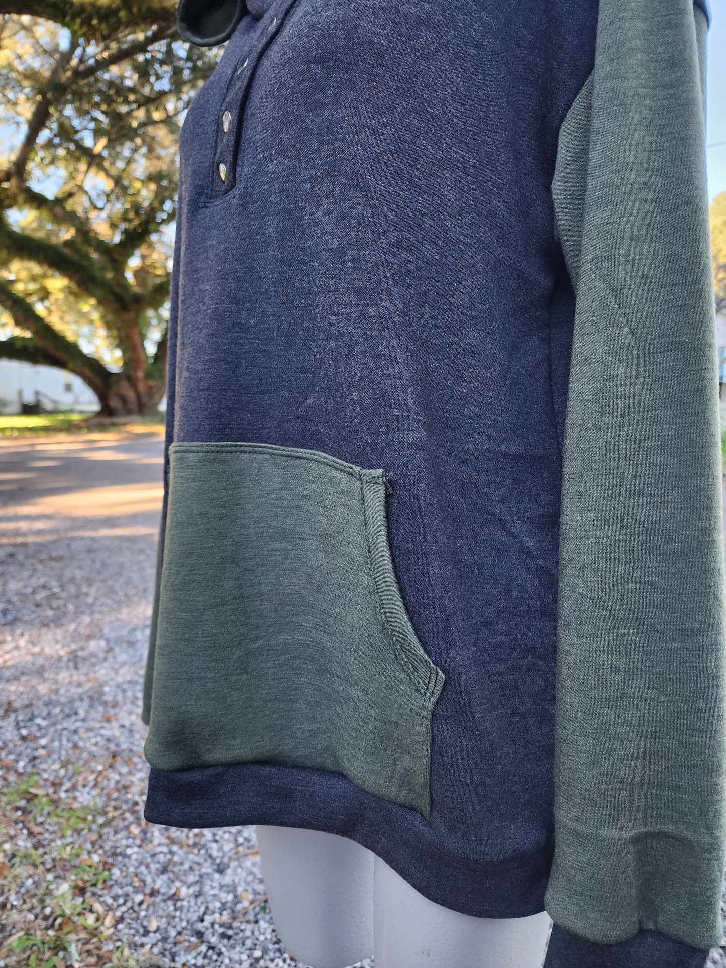 Finland Interlock- Women's Henley Hoodie