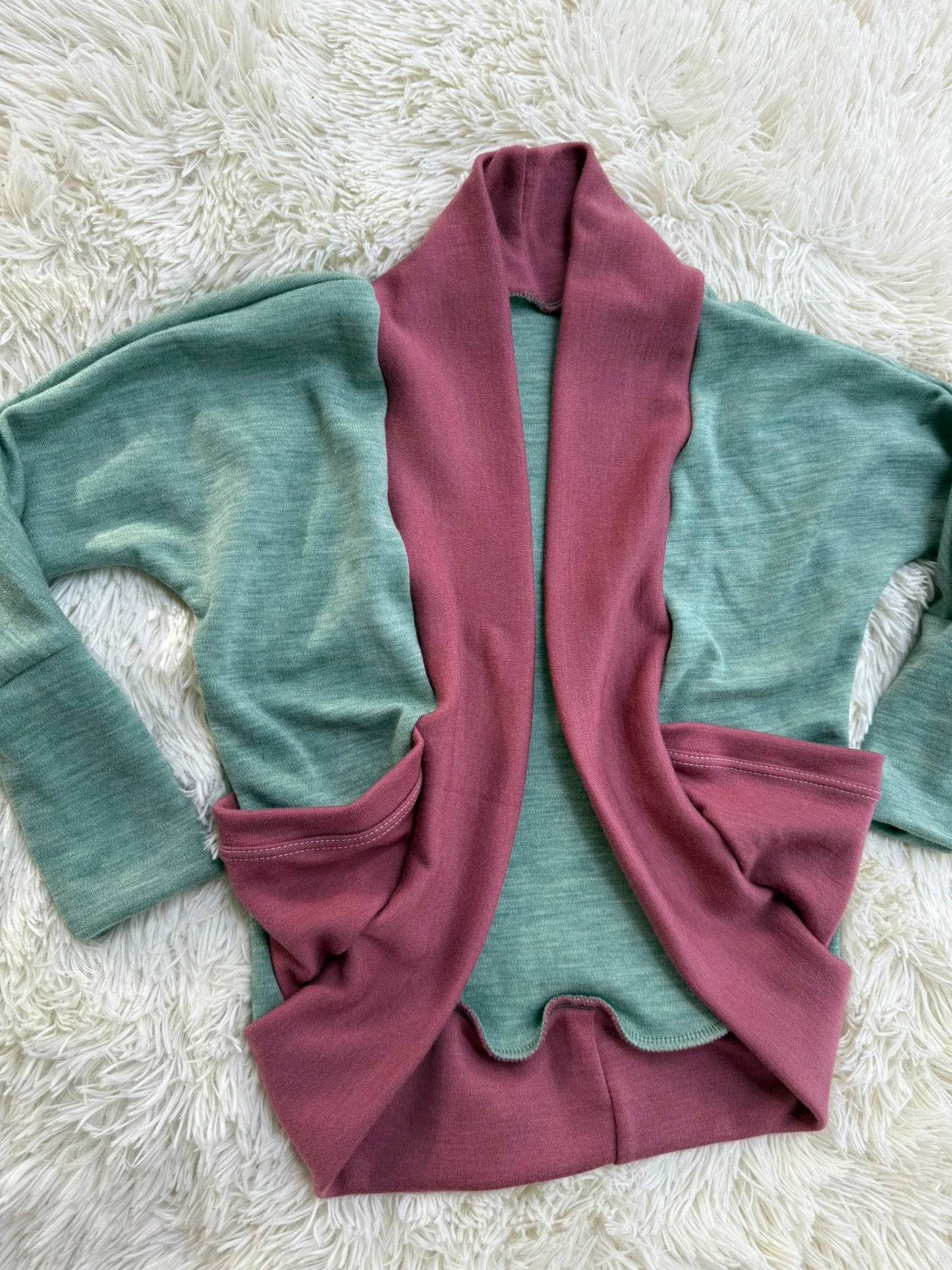Finland interlock -gwm cocoon cardigan