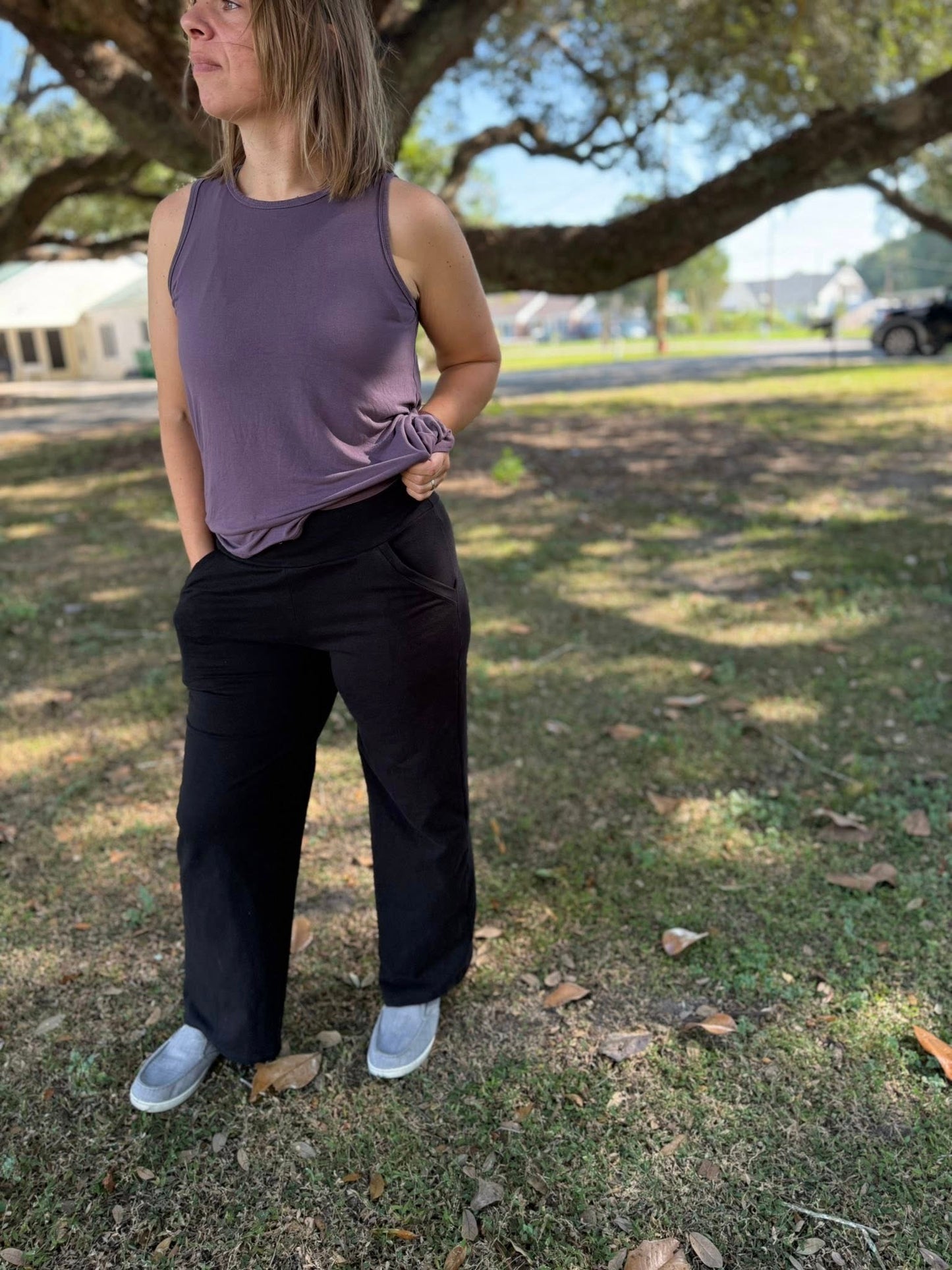 Women's Everyday pants- Organic hemp/cotton