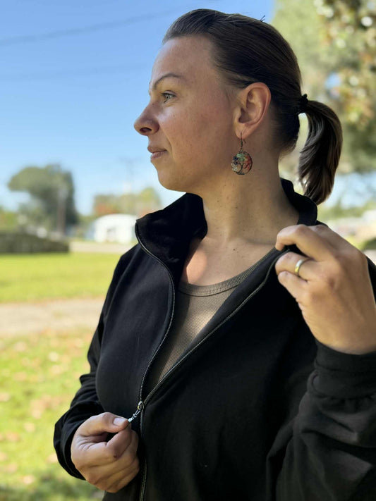 Adult Unisex Half Zip Hoodie