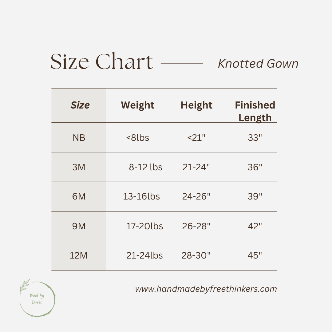 Infant Knotted Gown