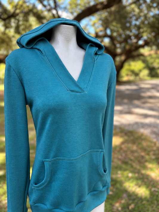 Women's Hampton Deep V Hoodie