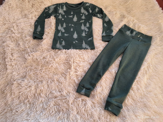 Wool Youth Base Layer sets- Pants and Long sleeved