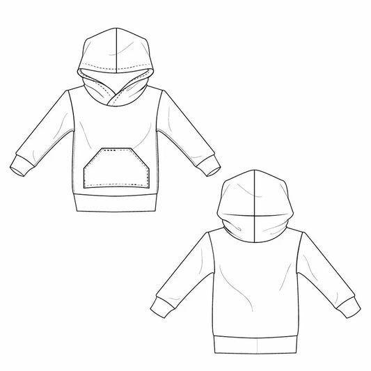 Youth Classic Hoodie-Organic Hemp/Cotton