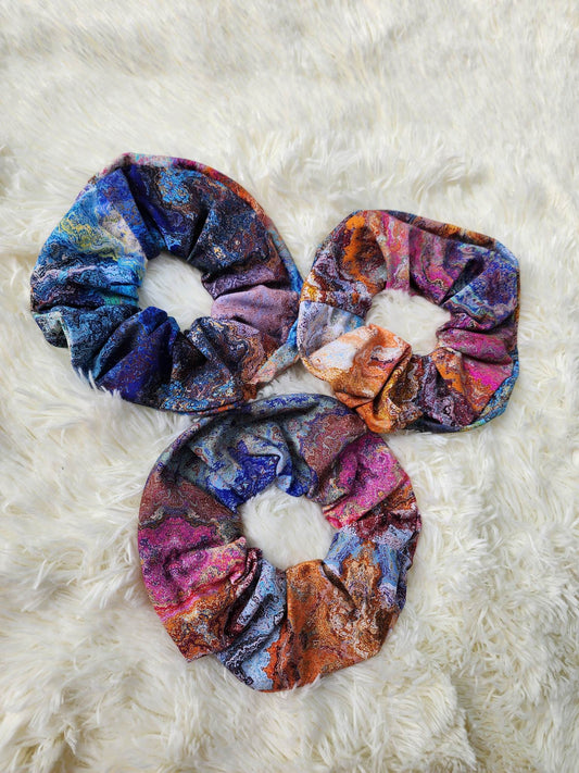 MTO-Zippered scrunchie